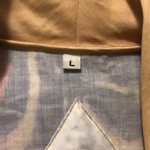 BYIA Johnny was of LA linen coat WOW ! Rare - Picture 6 of 14